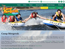 Tablet Screenshot of campmoogerah.com.au